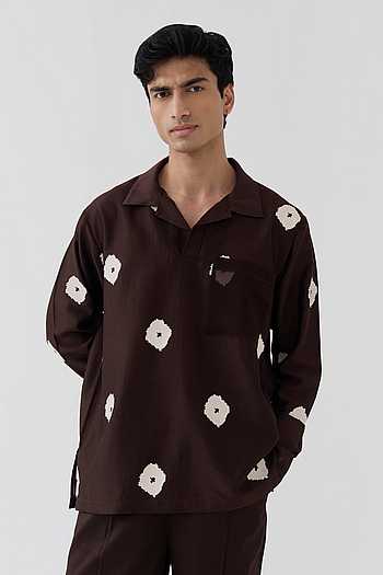 Block Print Chanderi Short Kurta