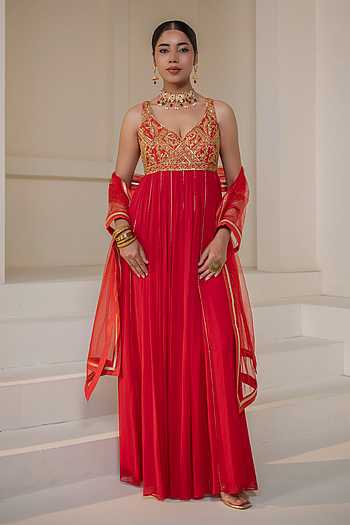 Zari Work Anarkali