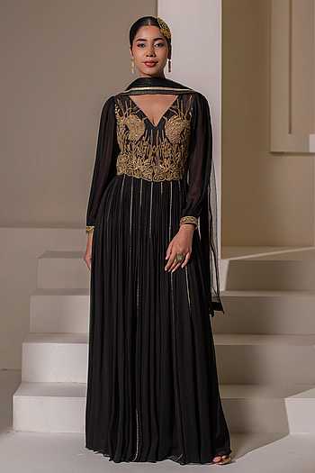 Placement Embellished Anarkali