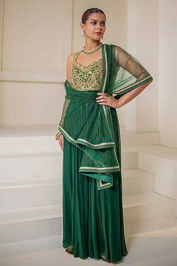 Placement Embellished Anarkali