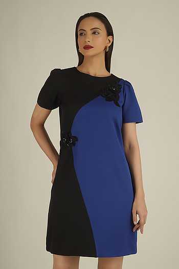 Colorblock Short Dress