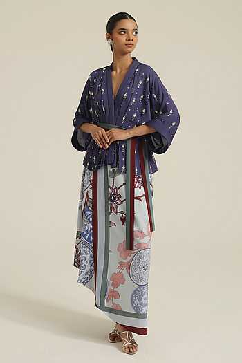Eraya Belted Jacket & Dress Set