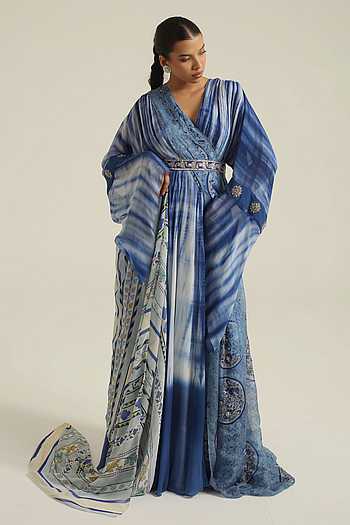 Asmira Tie Dye Pattern Dress
