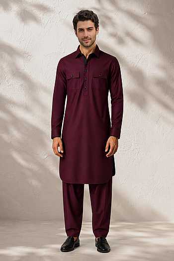 Pravar Cotton Silk Kurta Set