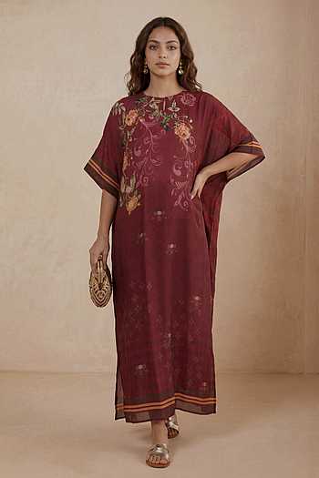 Floral Print Kaftan