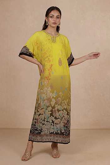 Floral Print Kaftan