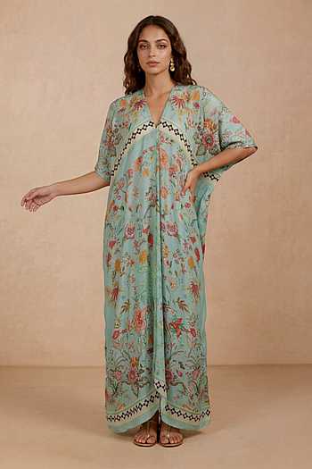 Botanical Print Kaftan