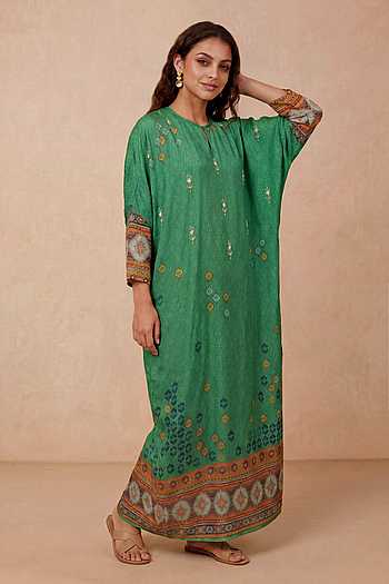 Geometric Print Kaftan