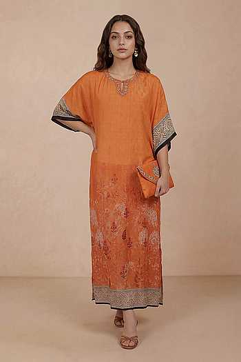 Floral Pattern Kaftan