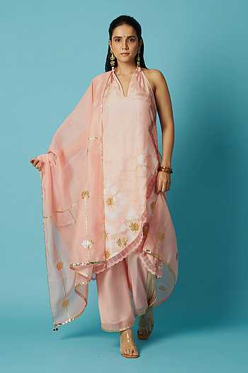 Bandhani Pattern Kurta Set
