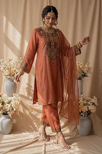 Embroidered Kurta Set