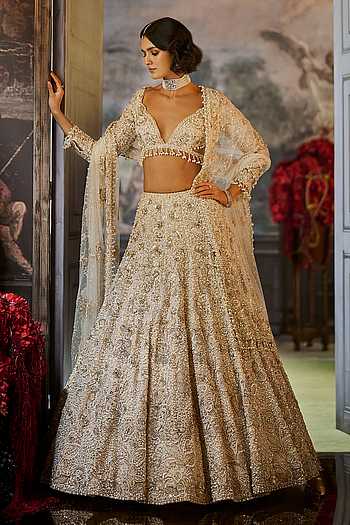 Sequin Embroidered Lehenga Set