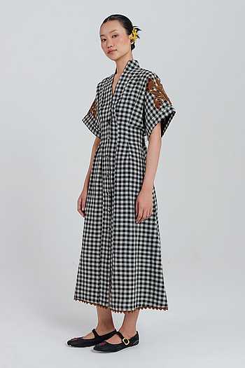 Groove Handloom Midi Dress