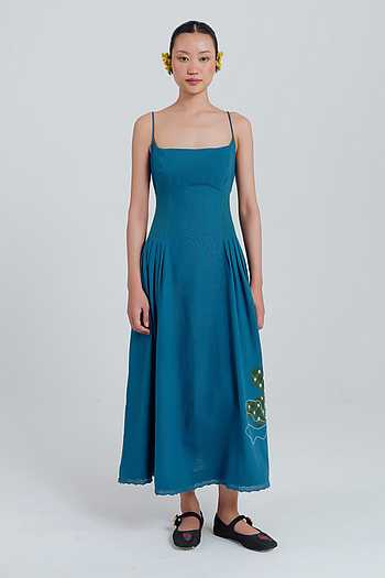 Ether Pleated Dress