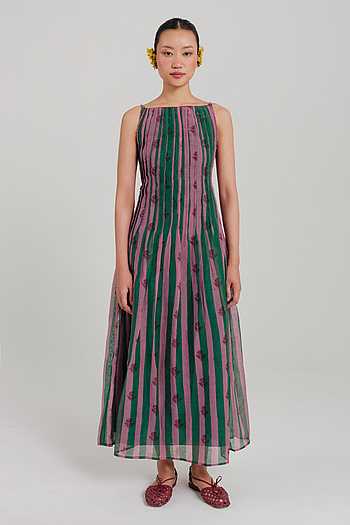 Twirl Pleated Dress