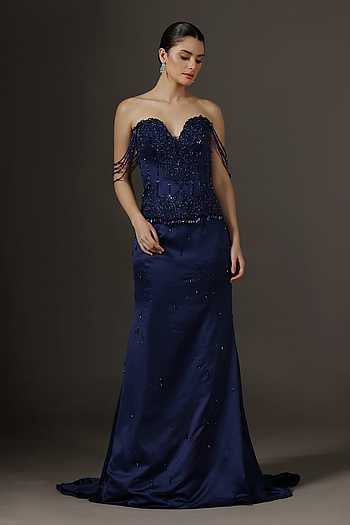 Embellished Corset & Skirt Set