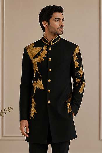 Embroidered Sherwani Set