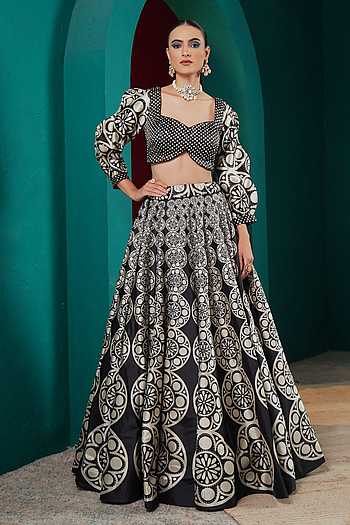 Princess Odette Printed Lehenga Set