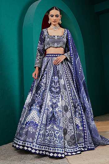 Princess Isolde Printed Lehenga Set