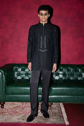 Baroque Embroidered Kurta Pant Set