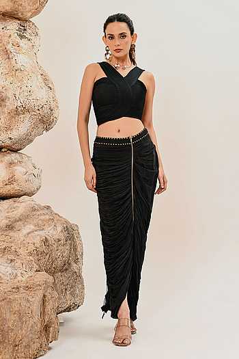 Gathered Skirt Set