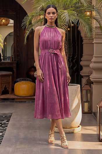 Festive Jumpsuit With Belt