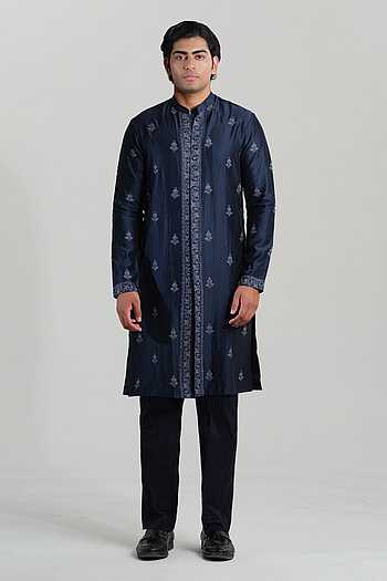 Imperial Royal Embroidered Kurta Set
