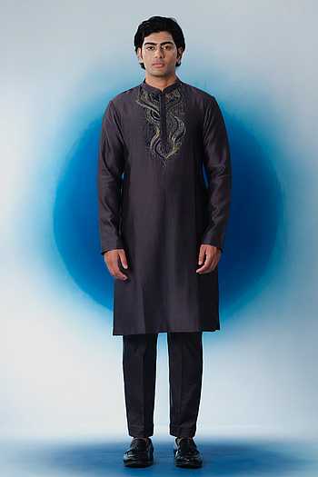 Hand Embroidered Kurta & Pant Set