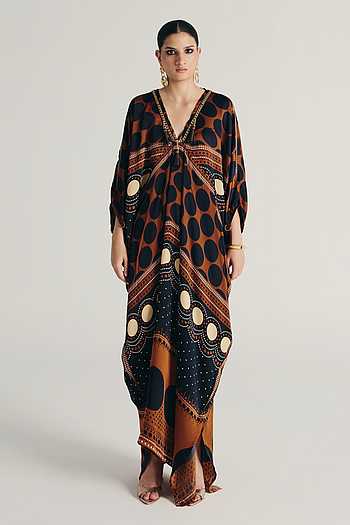 Avaan Printed Kaftan