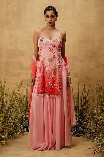 Hand Embroidered Kurta Set