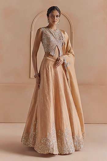 Zardozi Embroidered Lehenga Set