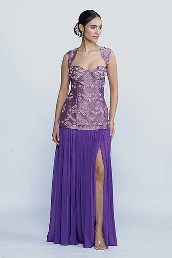 Viola Banarasi Evening Dress