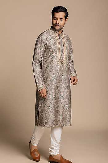 Mirror Work Kurta & Churidar Set