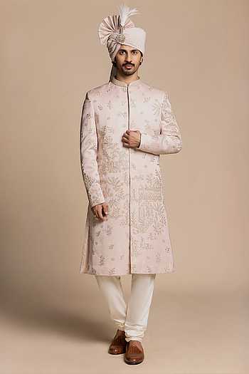 Embroidered Sherwani Set