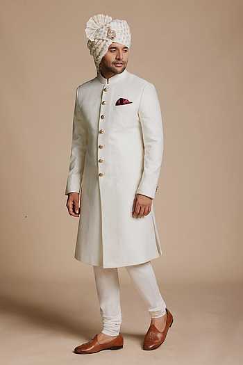 Jacquard Woven Sherwani Set