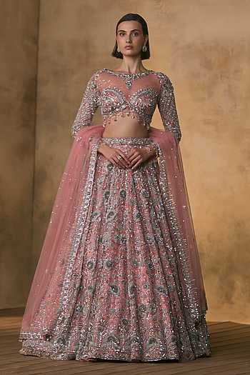 Rosalind Botanical Embroidered Lehenga Set