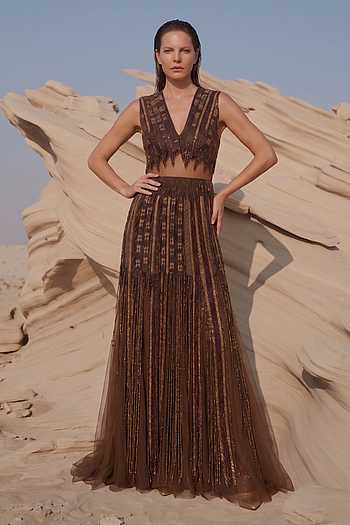 Hand Embellished Dress