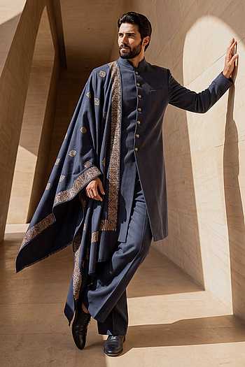 Pashmina Sherwani Set