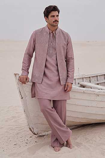 Embroidered Waistcoat Set