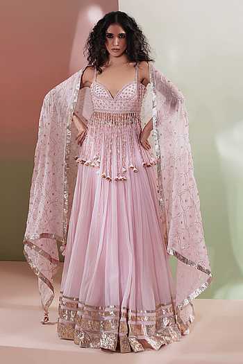 Noorani Embroidered Lehenga Set