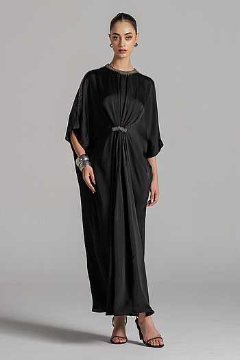 Jewel Cluster Embellished Dress