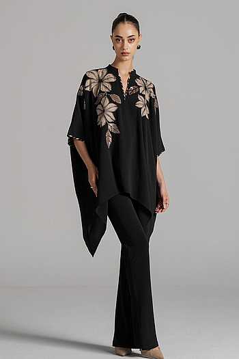 Floral Embroidered Tunic