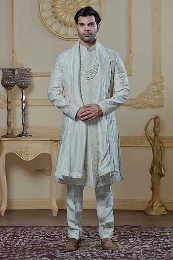 Thread Work Sherwani Set