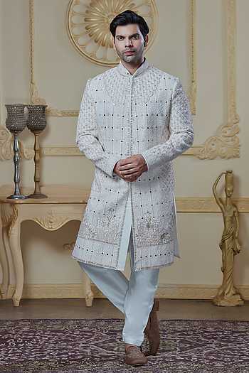 Embroidered Sherwani Set