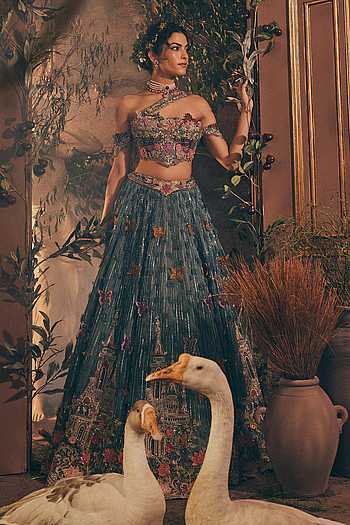 Butterfly Castle Lehenga Set