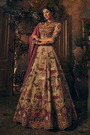 Pichwai Embroidered Bridal Lehenga Set