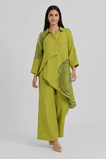 Resonance Opus Printed Top & Pant Set
