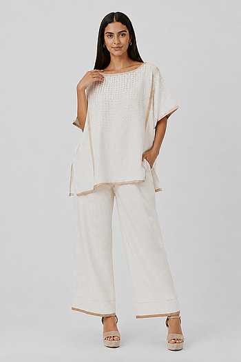 Sunlit Tiles Square Top & Pant Set