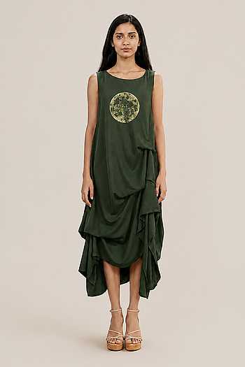 Waves Asymmetric Dress
