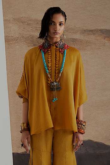 Mandala Back Printed Shirt